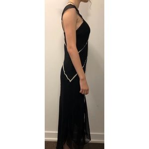 BCBGMaxAzria Dresses - BCBG Silk Flutter Sleeve Slip Dress - Size 10 BCBGMaxAzria Dresses - BCBG Silk Flutter Sleeve Slip Dress - Size 10